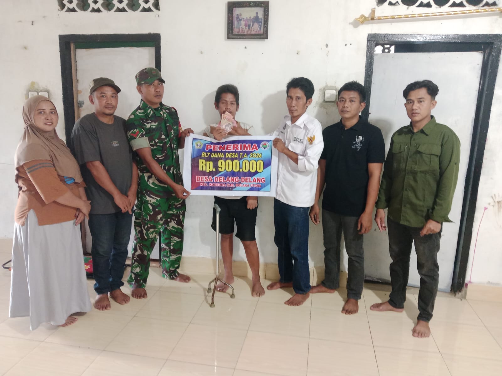 Penyerahan Bantuan Langsung Tunai Periode April S/D Juni 2026